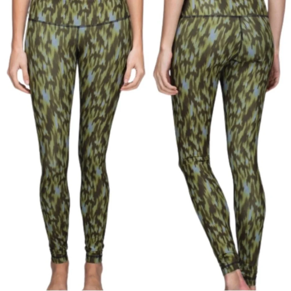 Lululemon Wunder Under Pant Full On Luxtreme Almost Pear Leggings Size 6